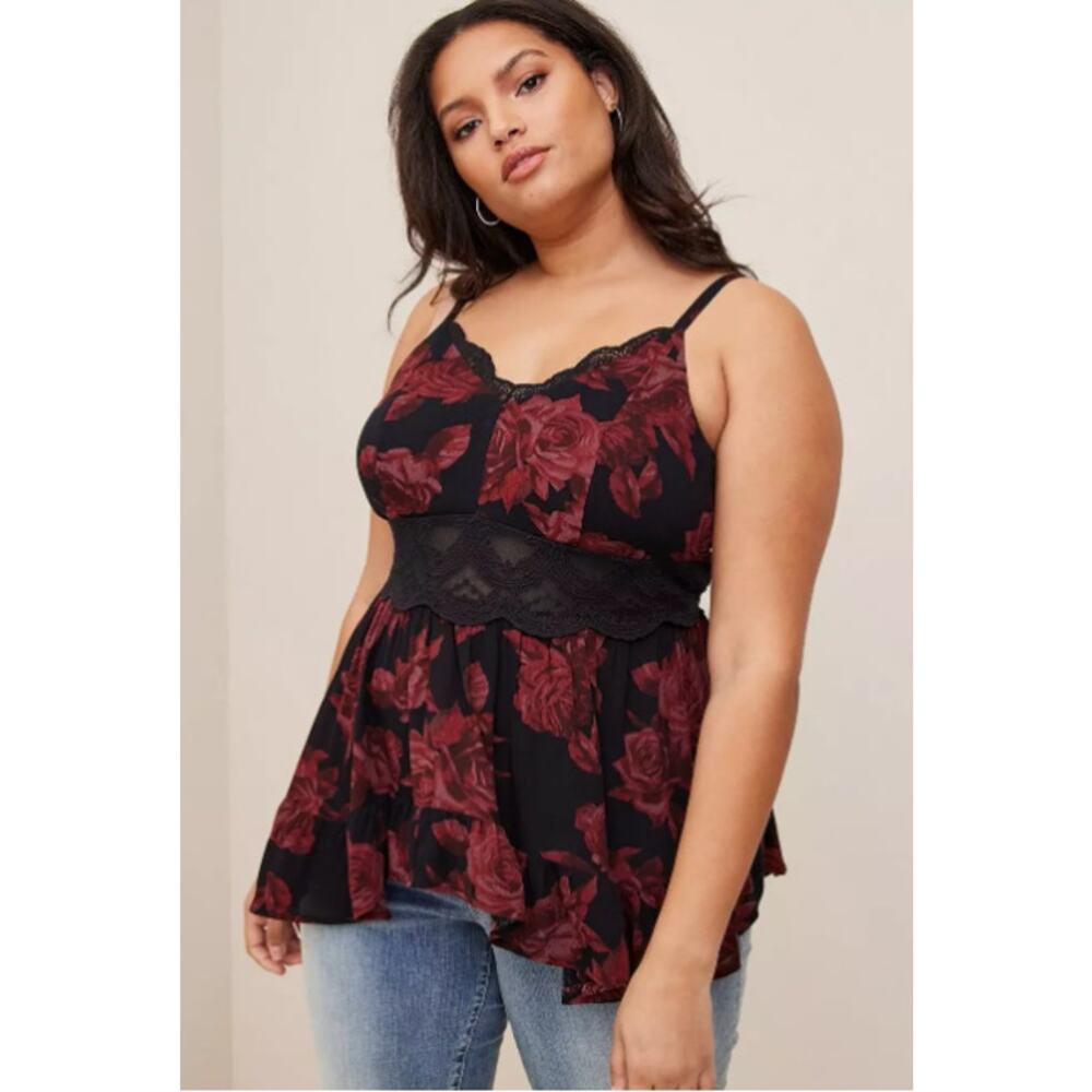 NWT TORRID BABYDOLL CAMI